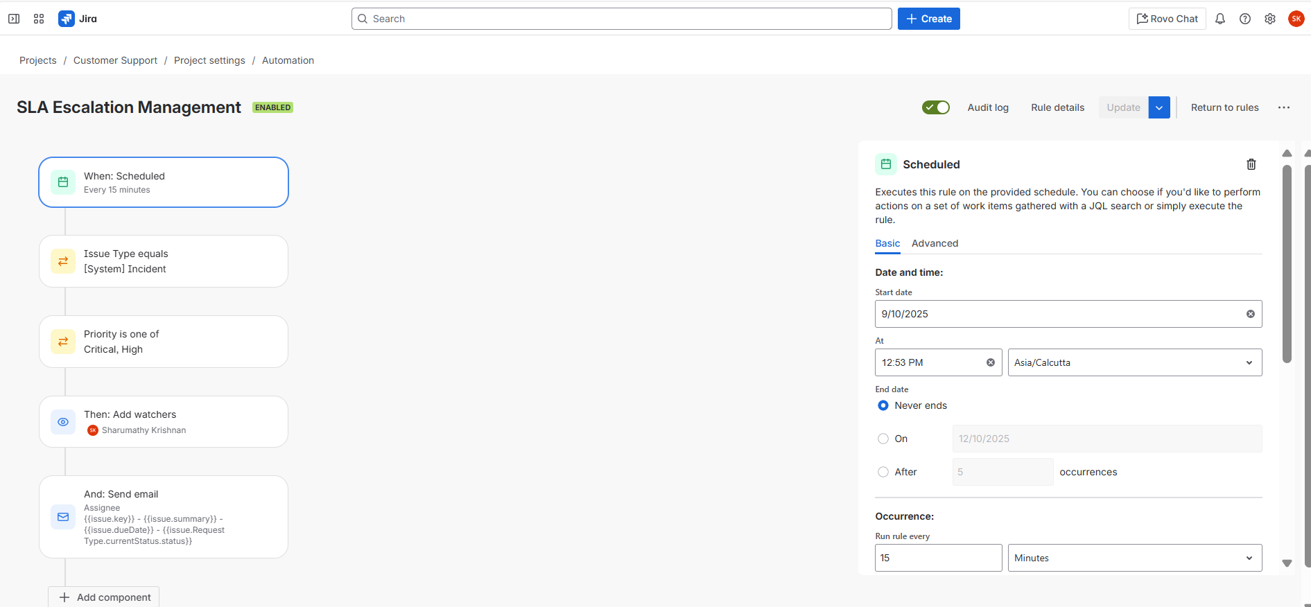 Jira Automation Rules